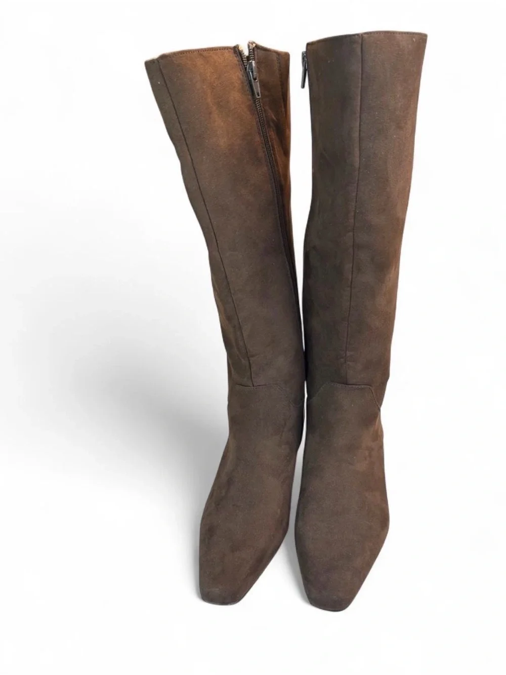 Classic Tall Brown Suede Women's Boots